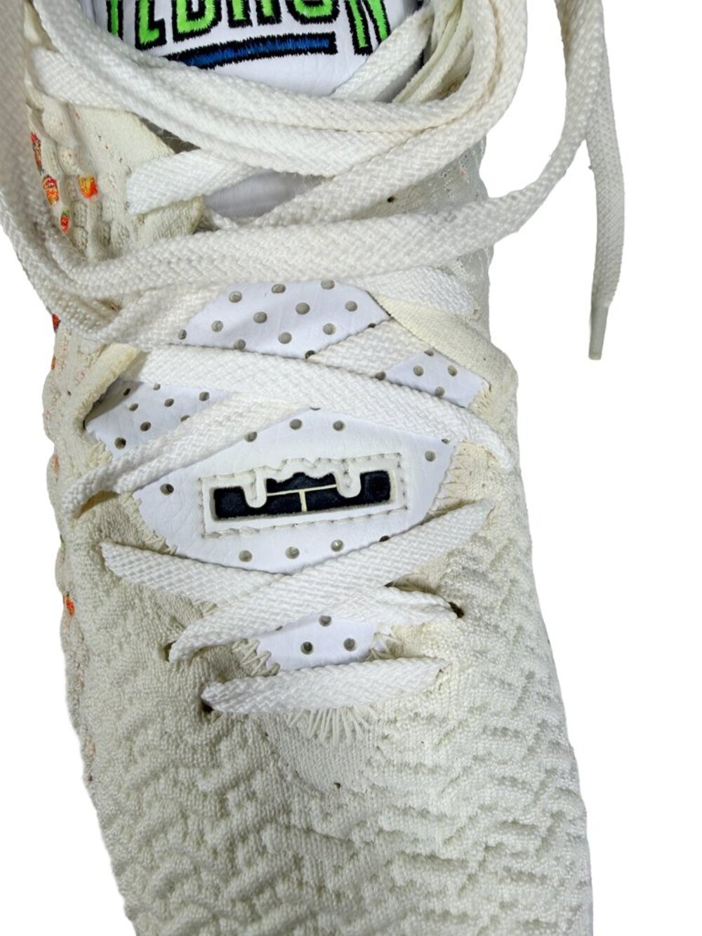 Nike LeBron 17 XVII Command Force White Multi BQ3177-100 Mens 8.5 Basketball - Picture 12 of 15